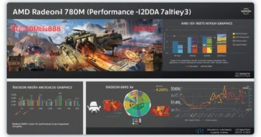 Gaming Performance with AMD Radeon 780M: RDNA 3 iGPU vs. Radeon 680M & Iris Xe
